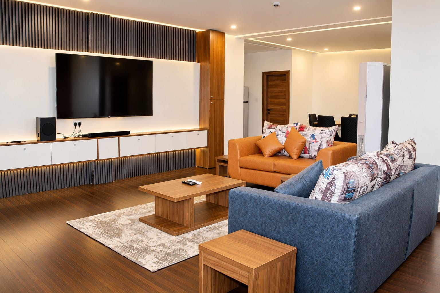 Penthouse Perfection: open-plan living and dining